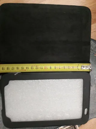 Custodia libro tablet 7 nera