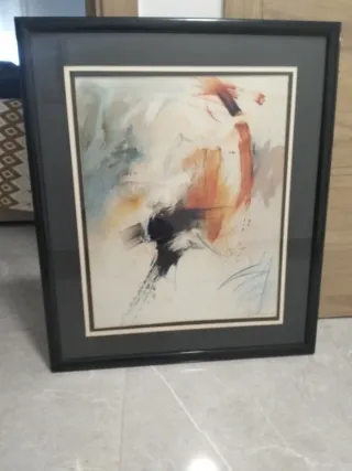 Cuadro abstracto multicolor