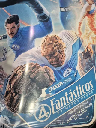 Poster 4 Fantásticos: Primeros Pasos