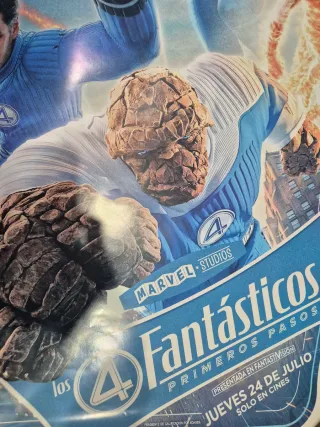 Poster 4 Fantásticos: Primeros Pasos