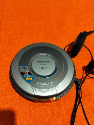 Lettore CD MP3 Panasonic SL-SV590 + Cuffie