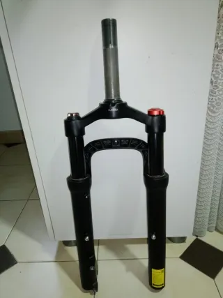 Horquilla Suspensión Fat Bike Negra