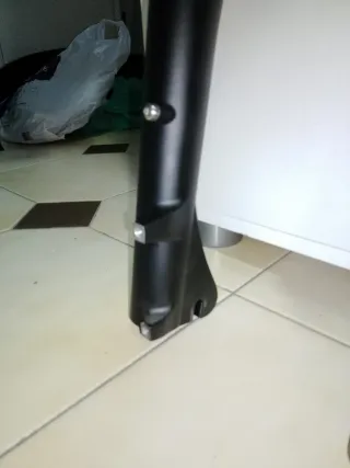 Horquilla Suspensión Fat Bike Negra