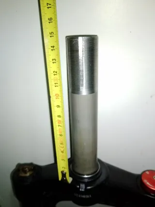 Horquilla Suspensión Fat Bike Negra