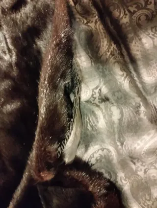 Cappotto donna in pelle nera