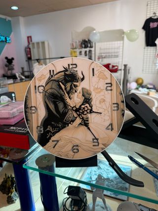 Reloj Decorativo Bella y Bestia