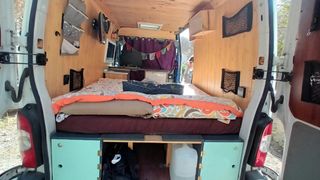 furgoneta camper opel Movano