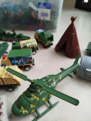 Lote Juguetes Militares Plástico