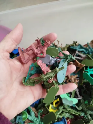 Lote Juguetes Militares Plástico