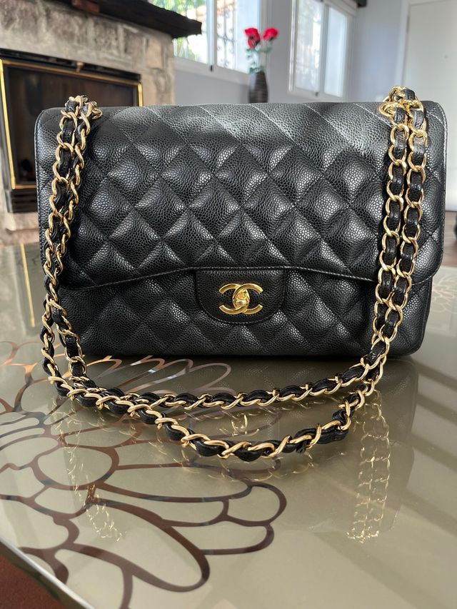Bolso Chanel Timeless Clásica Maxi Doble Solapa