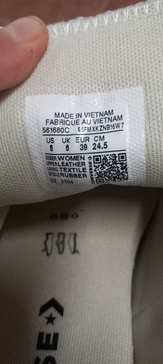 Converse All Star Blancas