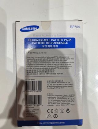 Batería Samsung BP70A Cámara