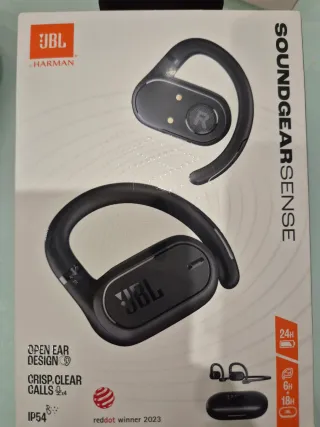 JBL Soundgear Sense Auriculares Inalámbricos Negro