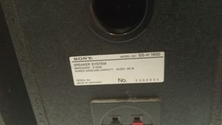 Colunas Sony SS-H1600