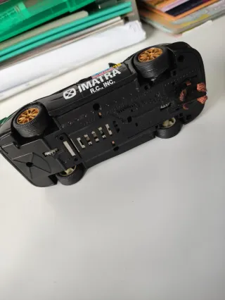 Coche Scalextric Subaru Impreza WRC más azul