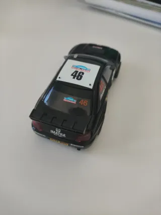 Coche Scalextric Subaru Impreza WRC más azul