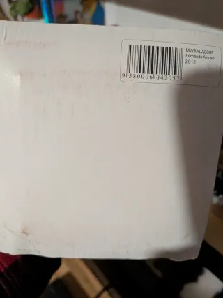 Casco Fernando Alonso Ferrari 2012 scala 1:5