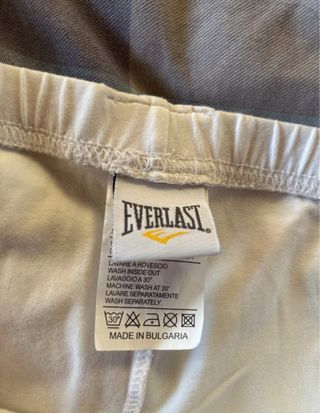 Pantaloni bianchi Everlast