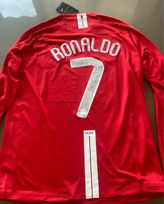 Camiseta Manchester United Ronaldo 2008 L