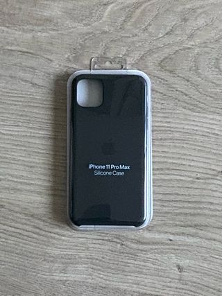 Funda Silicona iPhone 11 Pro Max Negra