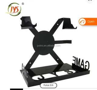Supporto da parete PS4/Xbox One JYS e organizer per giochi
