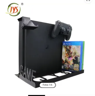 Supporto da parete PS4/Xbox One JYS e organizer per giochi
