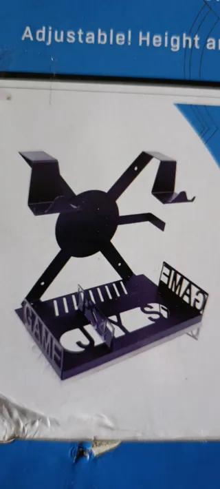 Supporto da parete PS4/Xbox One JYS e organizer per giochi