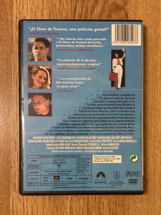 El show de Truman (DVD Jim Carrey)