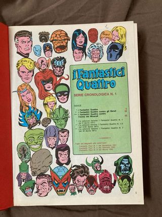 I fantastici 4 rilegati dal 1 al 39 - Marvel