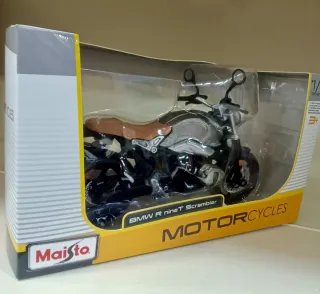 Moto BMW R nineT Scrambler Maisto 1:12