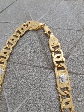 Cadena Versace Oro Golgi