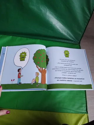 Cuento Mamá, hay un monstruo en mi cabeza.