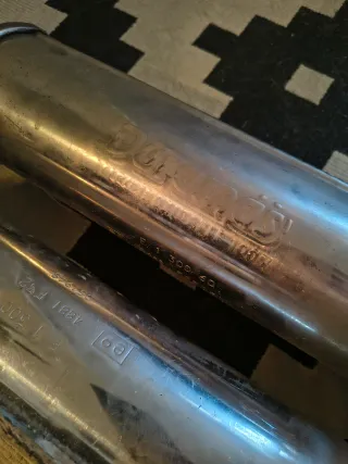 2 Tubos Escape Duramas Ford Mondeo ST220