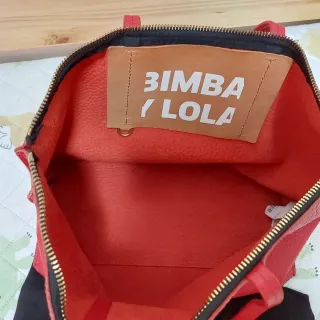 Bolso Piel Bimba y Lola Rojo