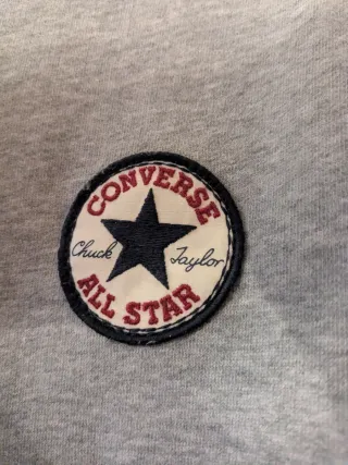 Sudadera Converse All Star Gris Talla M