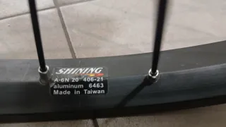 Llanta trasera bicicleta 20