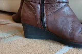 Botas altas de señora marrones