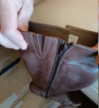 Botas altas de señora marrones