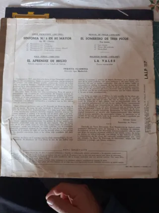 Vinilo Igor Markevitch - Clásica