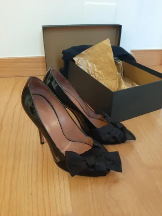 Zapatos tacón aguja negros mujer Giuseppe Zanotti