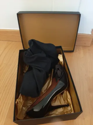 Zapatos tacón aguja negros mujer Giuseppe Zanotti