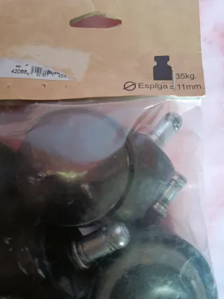 5 Ruedas Silla Escritorio Parquet Montaje Presión