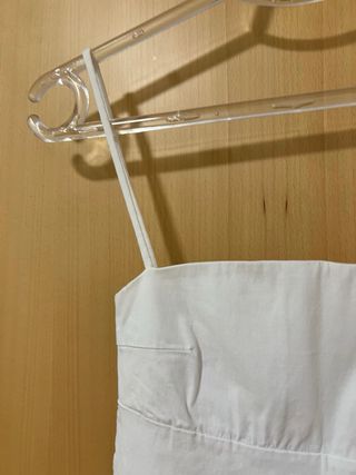 Vestido blanco Pull&Bear