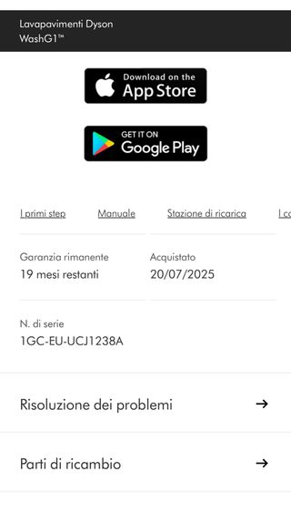 Lavapavimenti Dyson WashG1