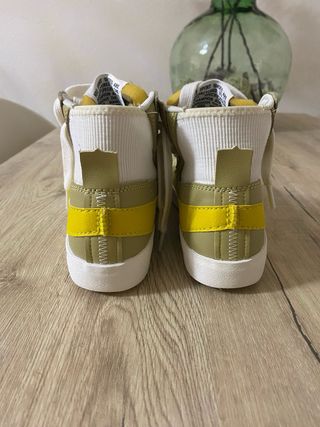 Nike Blazer Mid 77 Verde Oliva y Amarillo