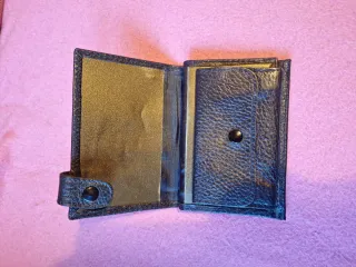 Cartera Monedero Negra