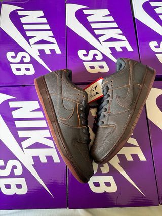 Nike Dunk SB Krampus Marrón Naranja