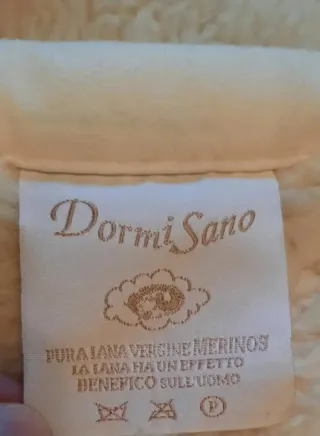 Coperta singola lana vergine MERINOS