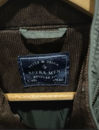 Cazadora parca verde Sfera