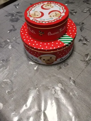 Set 2 scatole Thun Natale